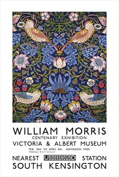 Птицы и ягоды. Уильям Моррис (Strawberry thief. William Morris) - фото 12342