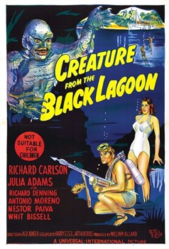 Создание из Чёрной лагуны (Creature from the Black Lagoon), Джек Арнольд - фото 7237