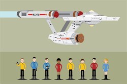 Звездный путь (Star Trek), Марк Дэниелс, Джозеф Пивни, Винсент МакЭвити - фото 8168