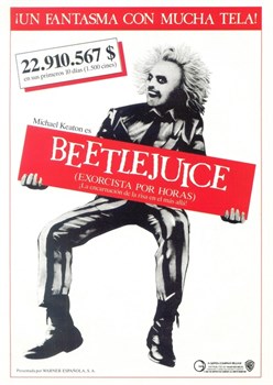 Битлджус (Beetle Juice), Тим Бёртон - фото 9283
